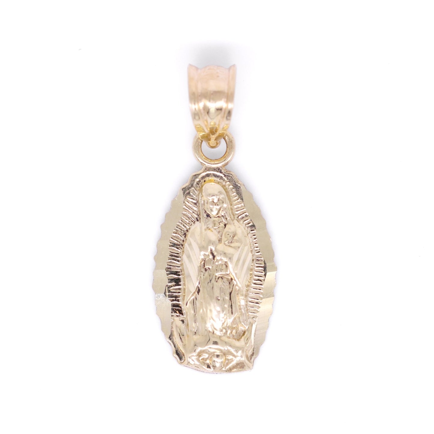 Virgin Mary Pendant - 10k Gold