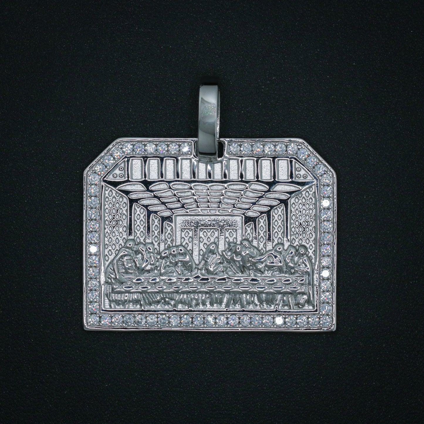 Big Last Supper Pendant - 925 Silver