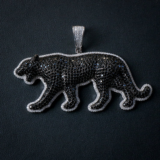 Big Pantera Pendant - 925 Silver