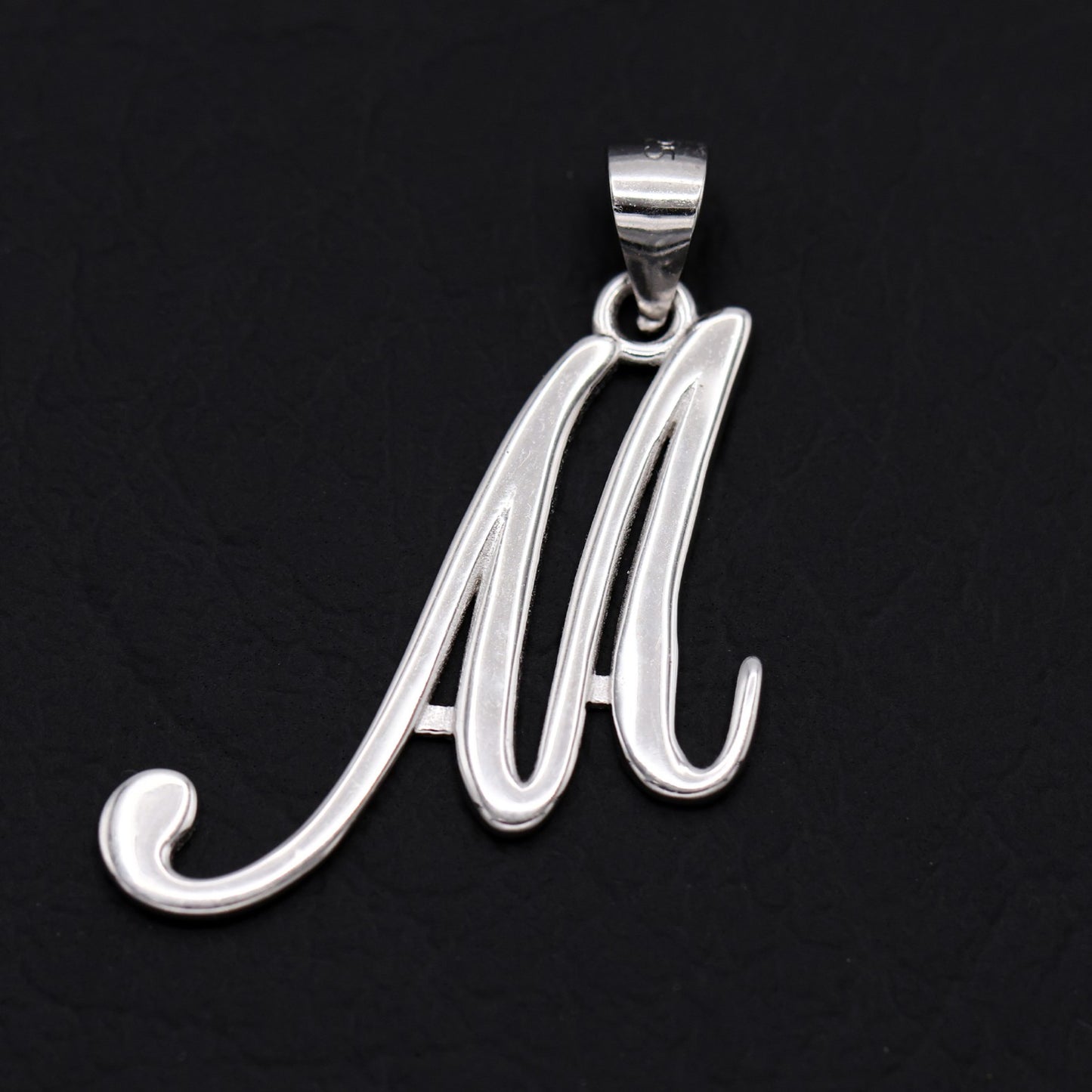 Initial Letter Pendant- 925 Silver