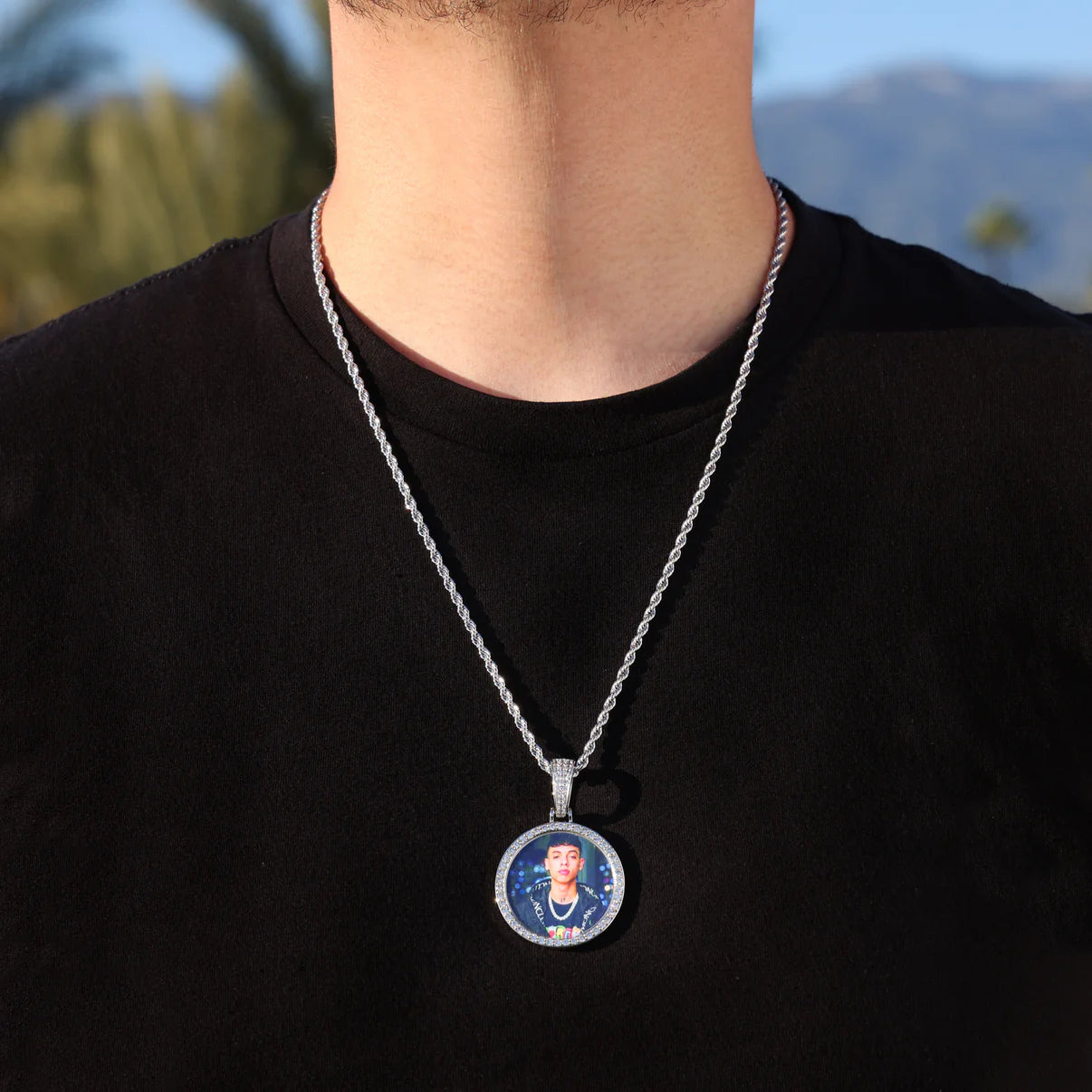 Custom Photo Pendant - 925 Silver
