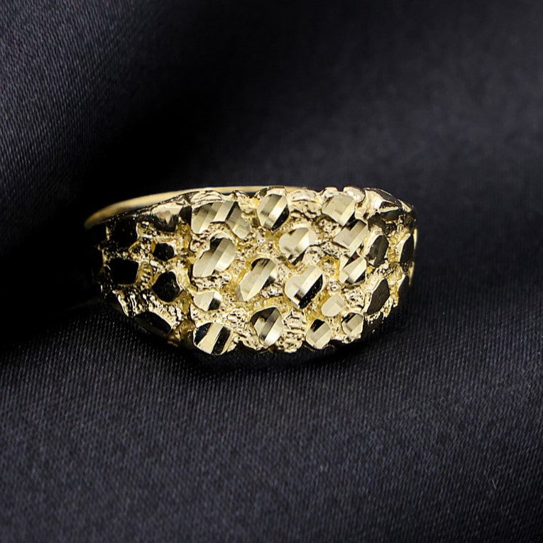 Nugget Ring - 14k Gold – Huerta Jewelry