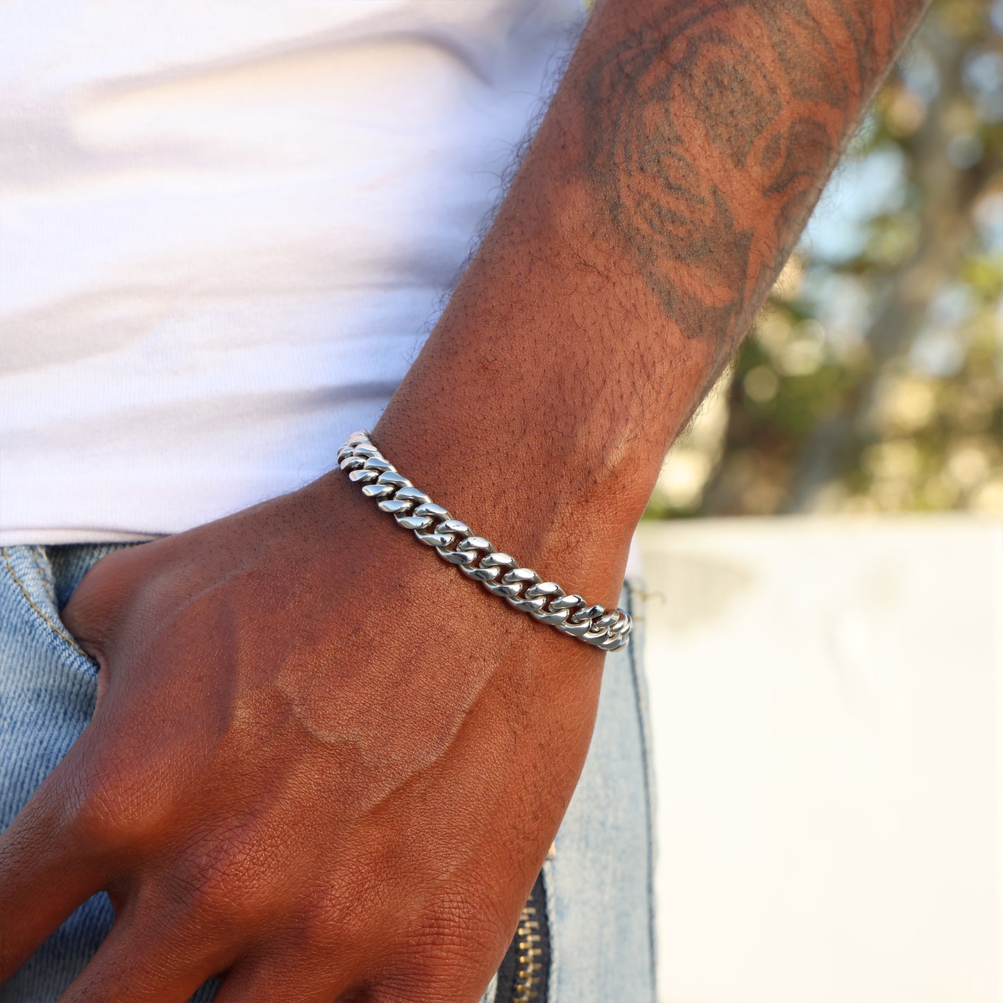 8mm Miami Cuban Bracelet - Premium 316L Stainless