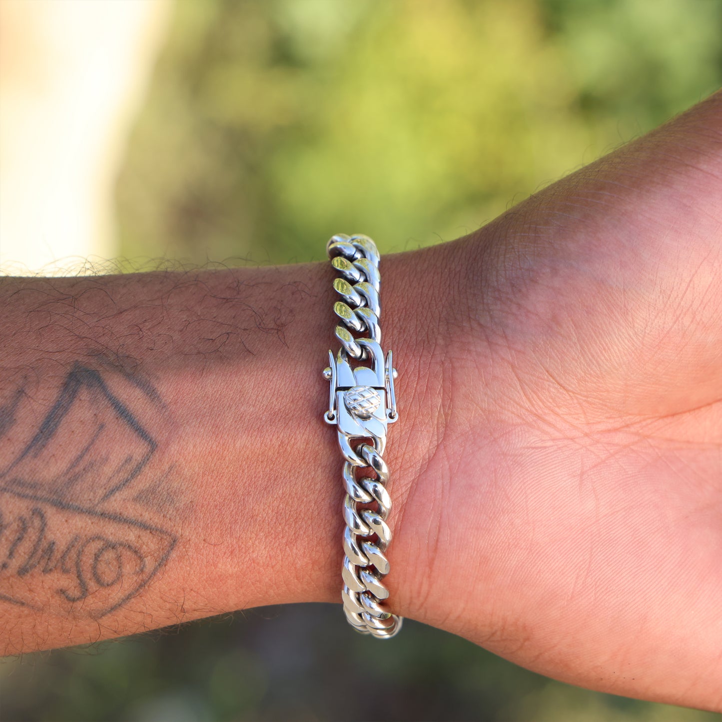 8mm Miami Cuban Bracelet - Premium 316L Stainless