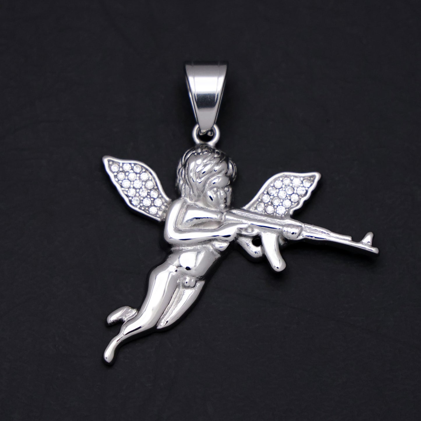 Archangel of Reprisal Pendant - Premium 316L Stainless