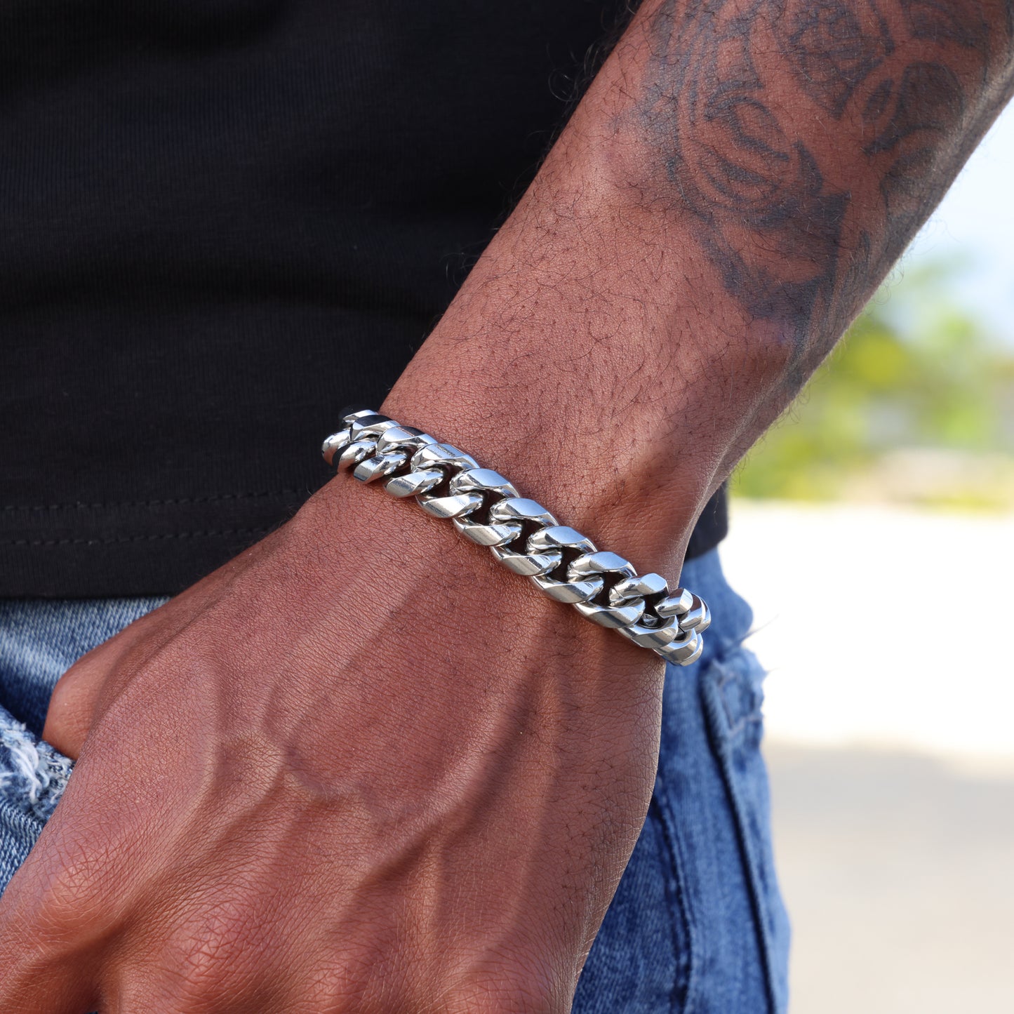 12mm Miami Cuban Bracelet - Premium 316L Stainless