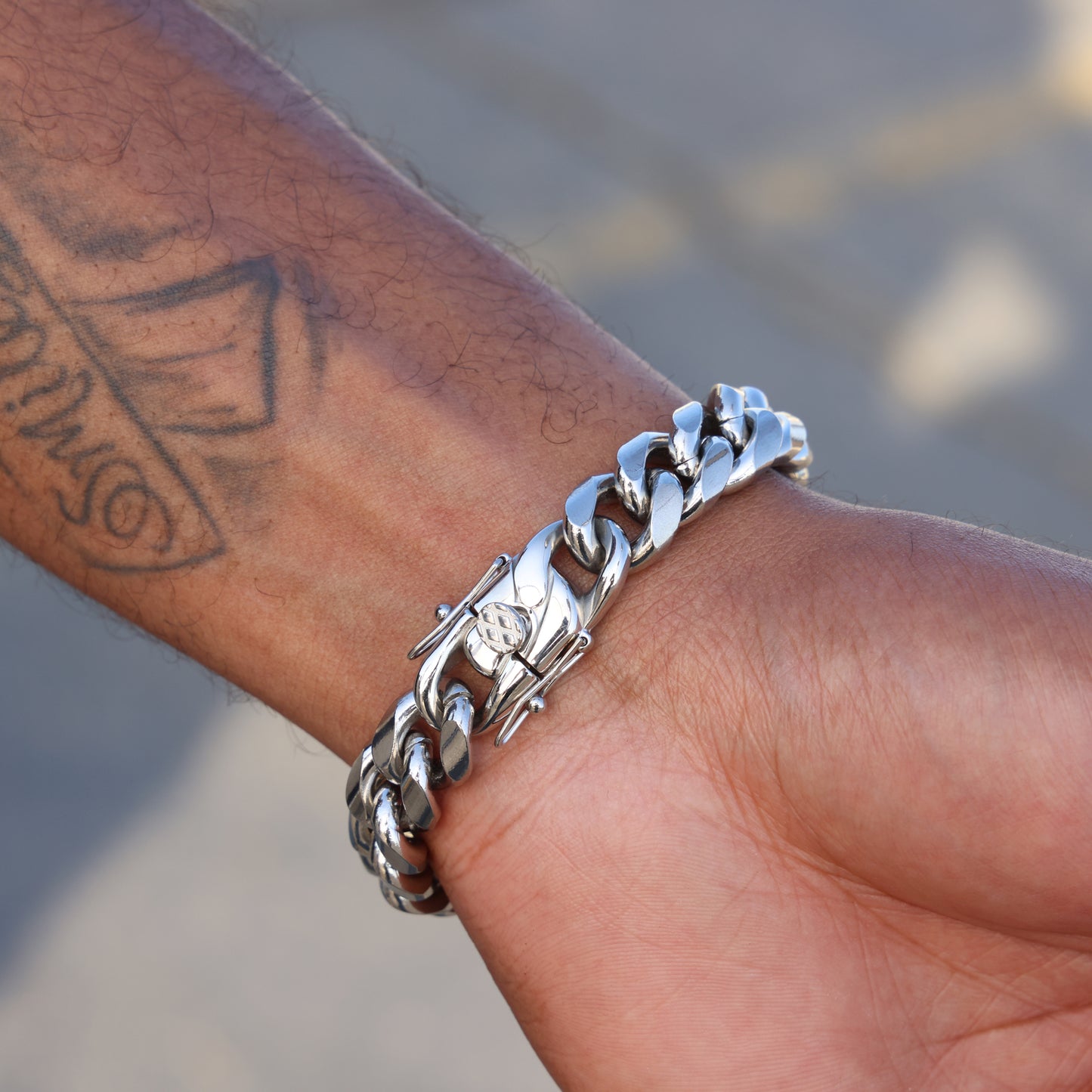 12mm Miami Cuban Bracelet - Premium 316L Stainless