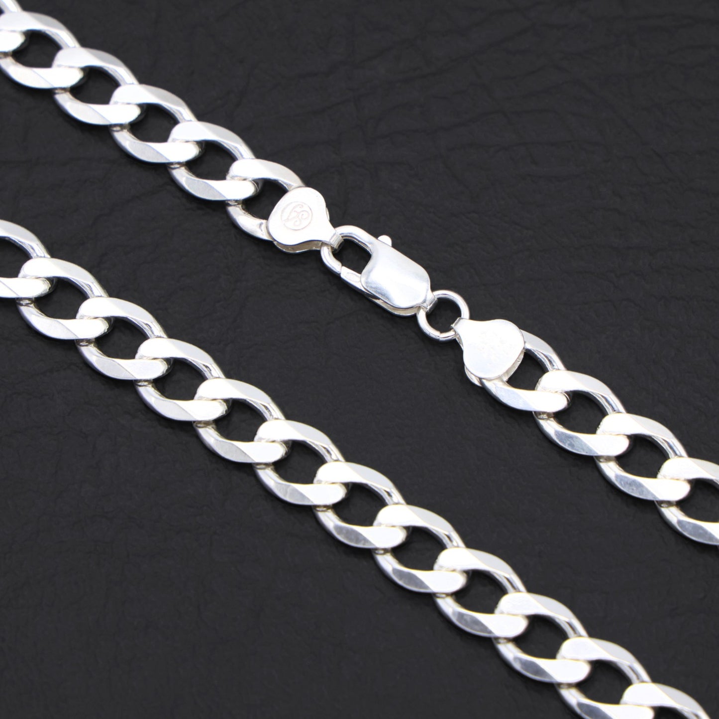 10mm Cuban Chain - 925 Silver