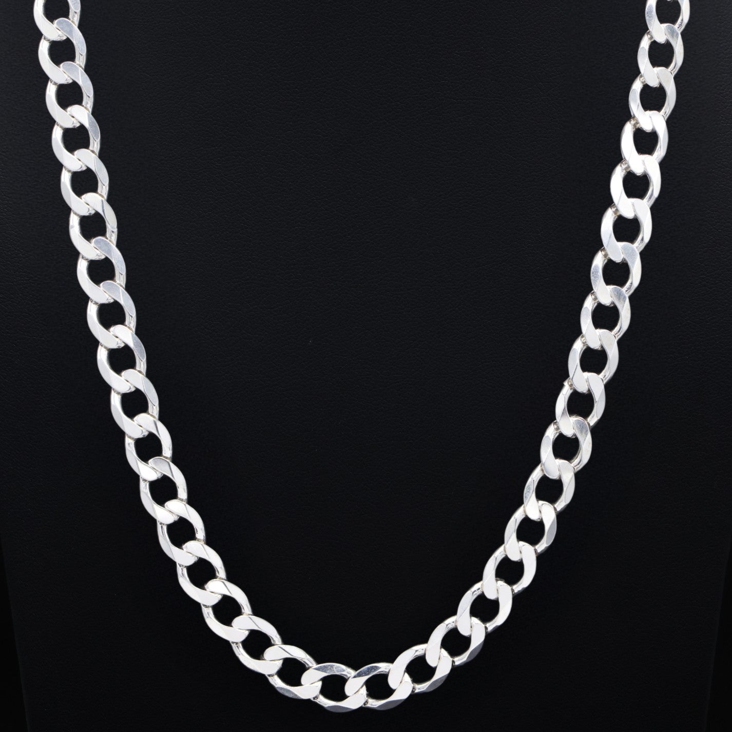 10mm Cuban Chain - 925 Silver