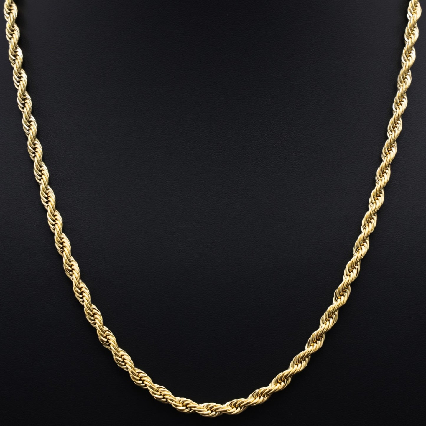 5mm Rope Chain - Gold