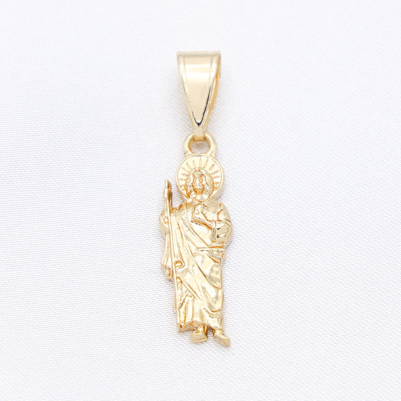 Small San Judas Necklace - Gold
