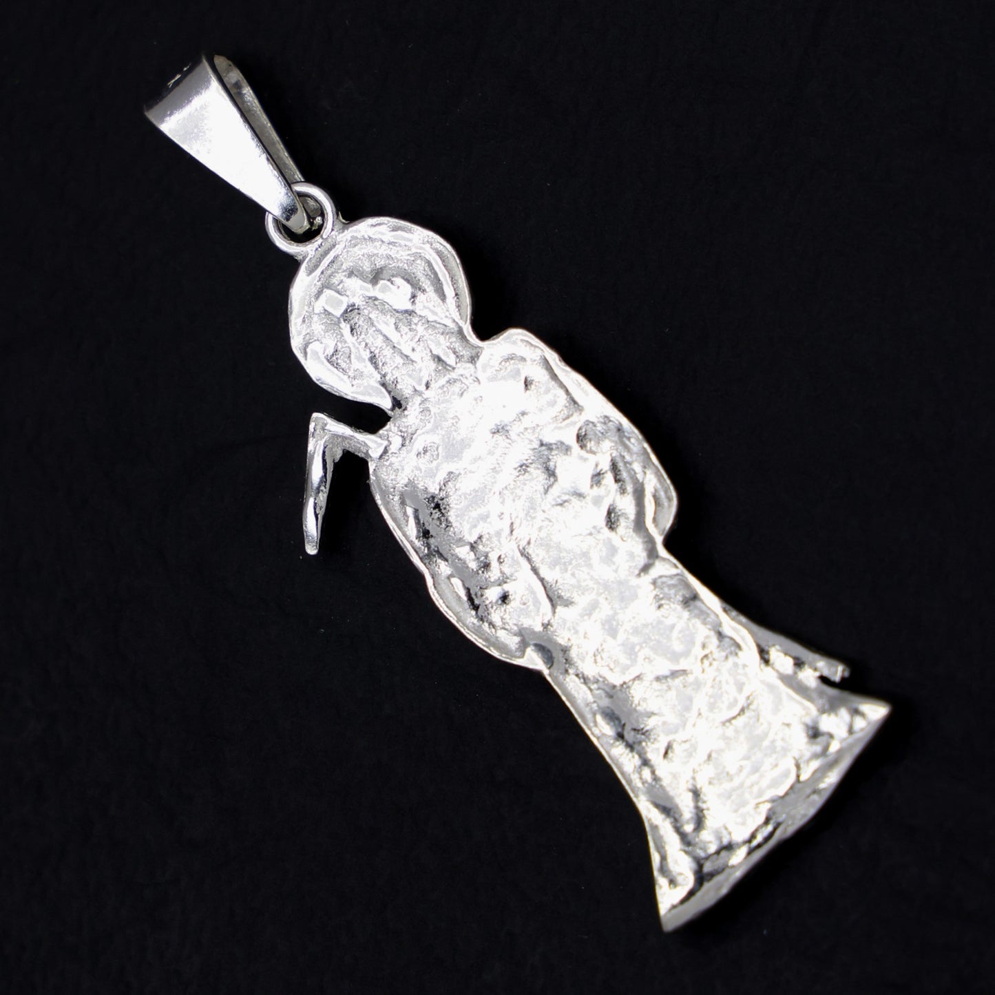 Santa Muerte Pendant - 925 Silver