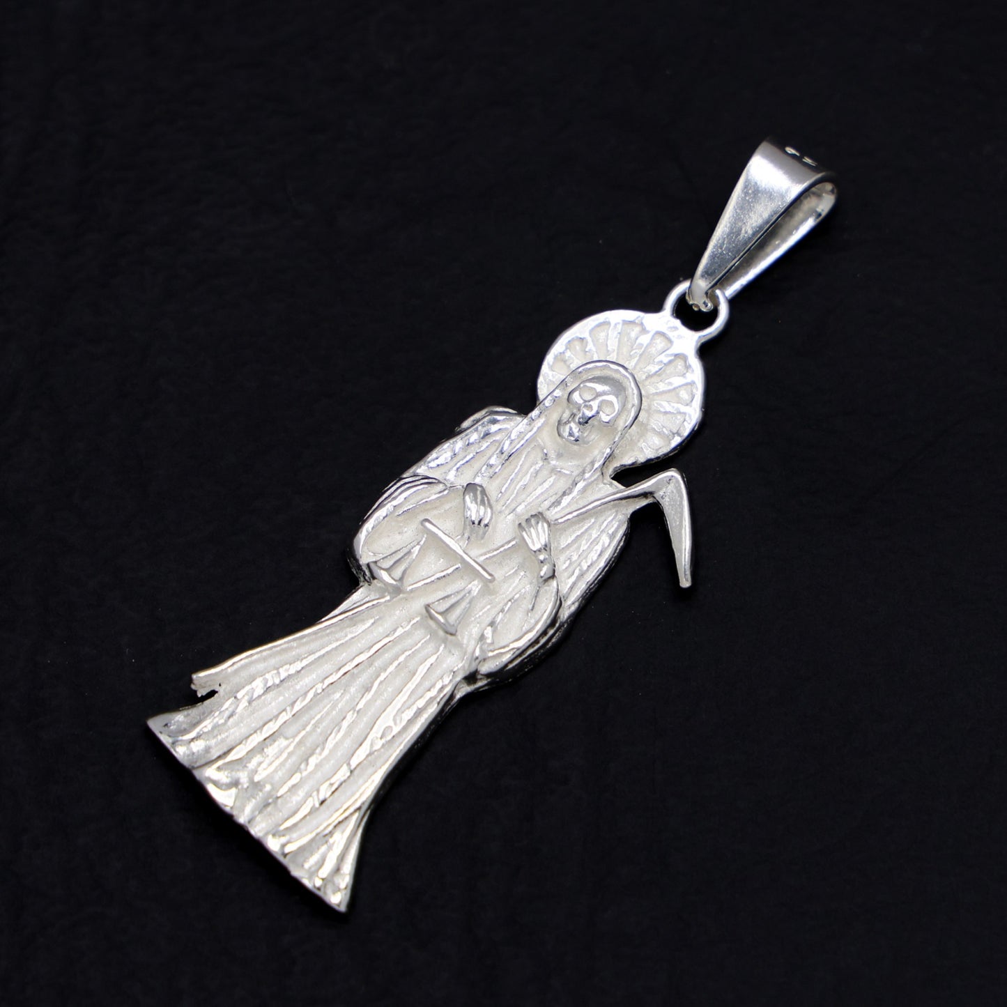 Santa Muerte Pendant - 925 Silver