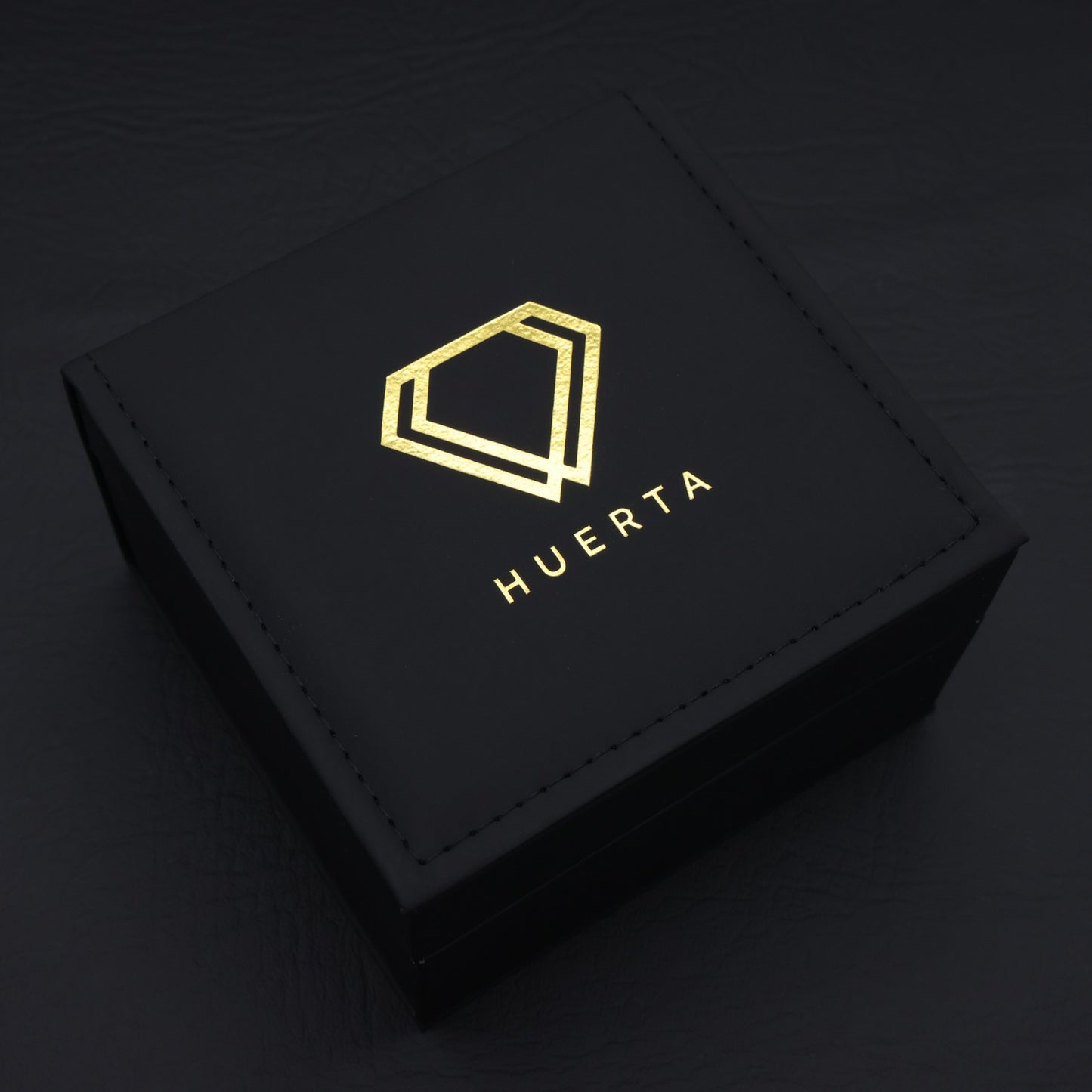 Fully Iced Huerta VVS Moissanite Watch - Gold
