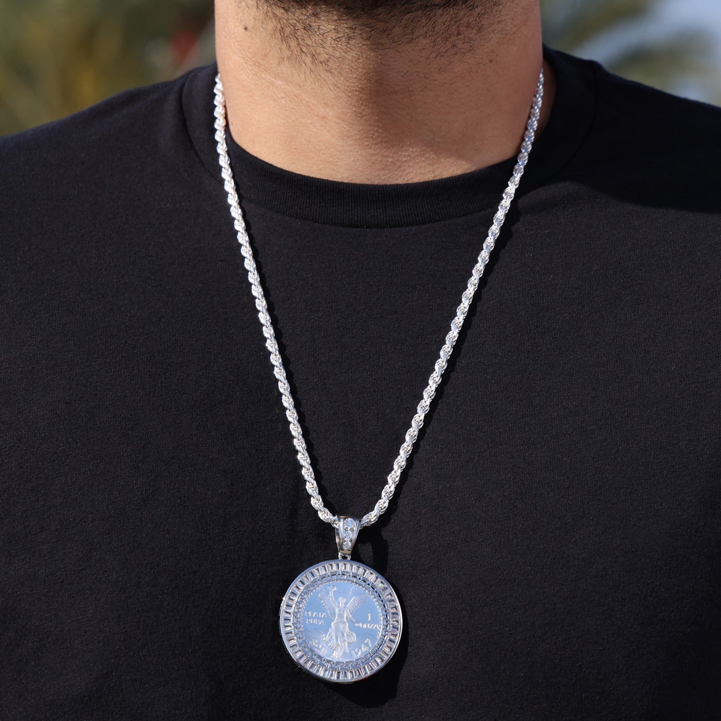Baguette Bezel Centenario - 925 Silver