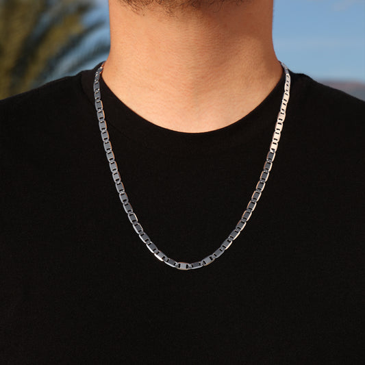 5mm Valentino Chain - 925 Silver