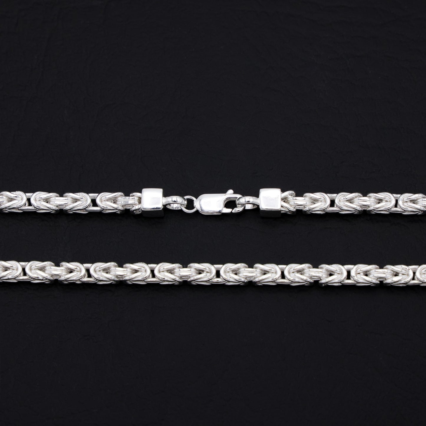 4.2mm Byzantine Chain - 925 Silver