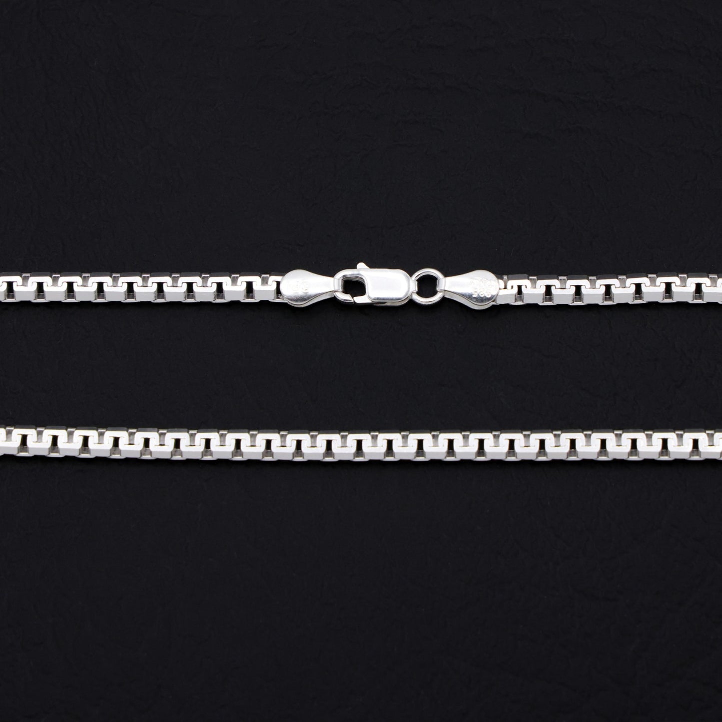 3mm Aztec Link Chain - 925 Silver