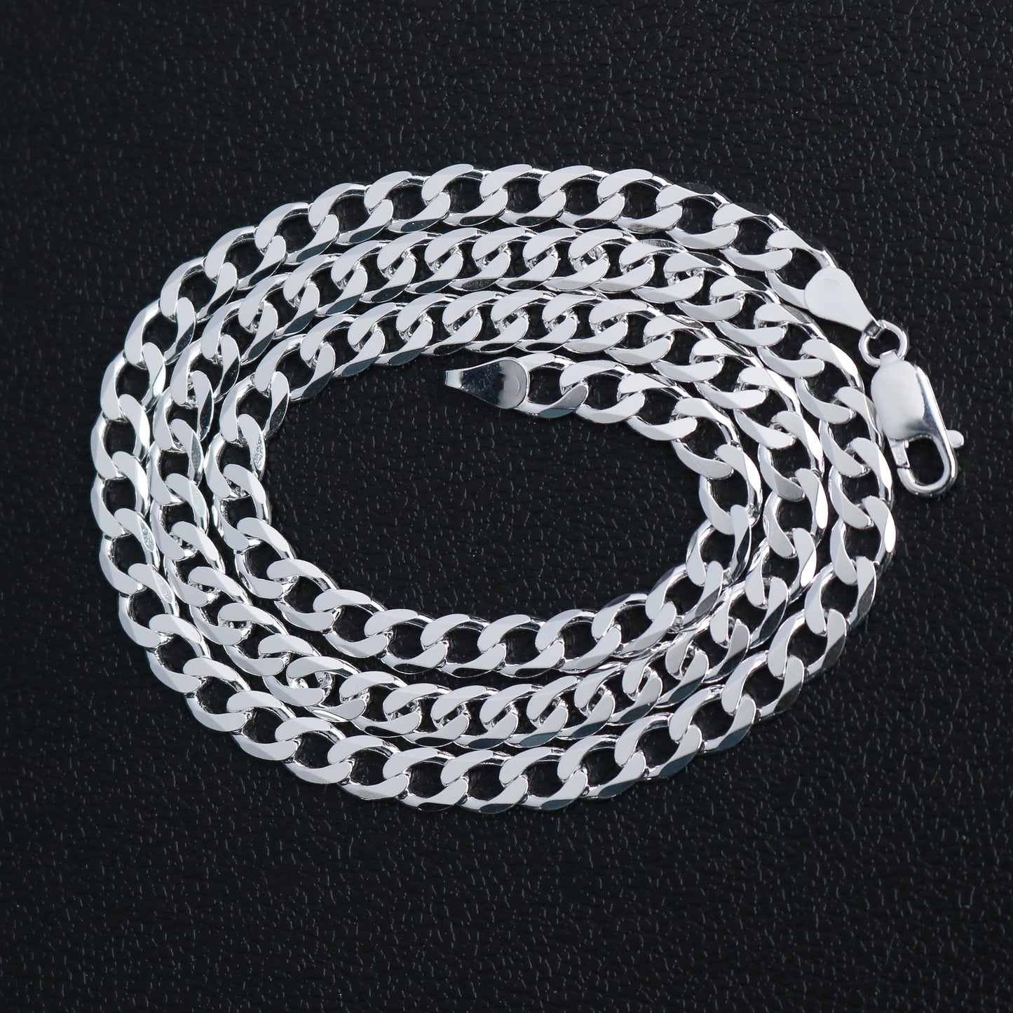 6mm Cuban Chain - 925 Silver