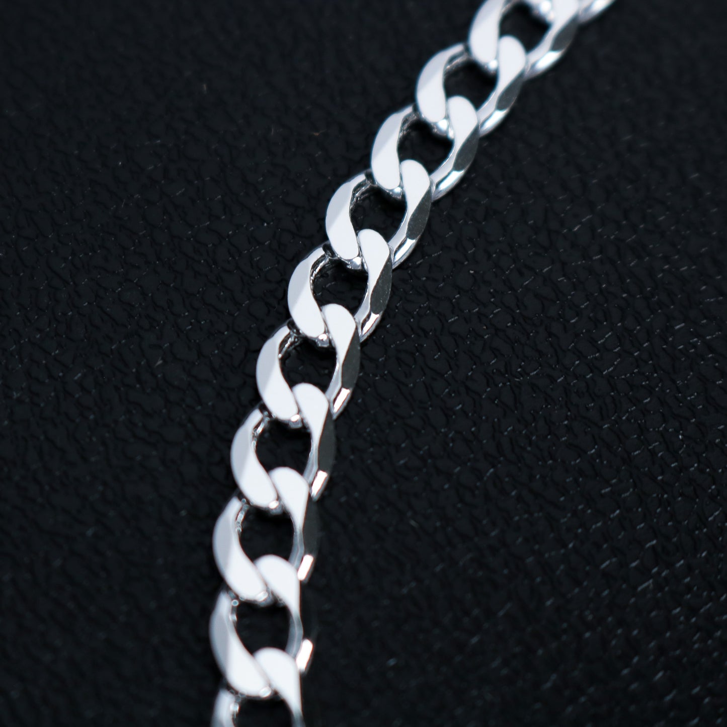 6mm Cuban Chain - 925 Silver