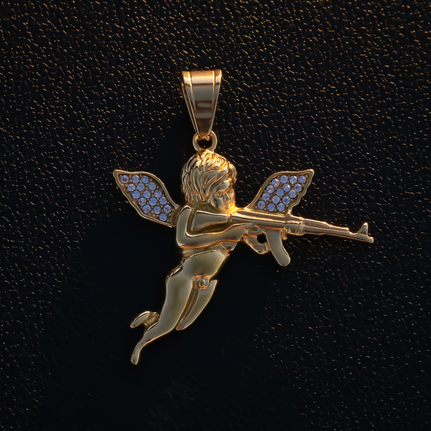 Archangel of Reprisal Pendant - Gold