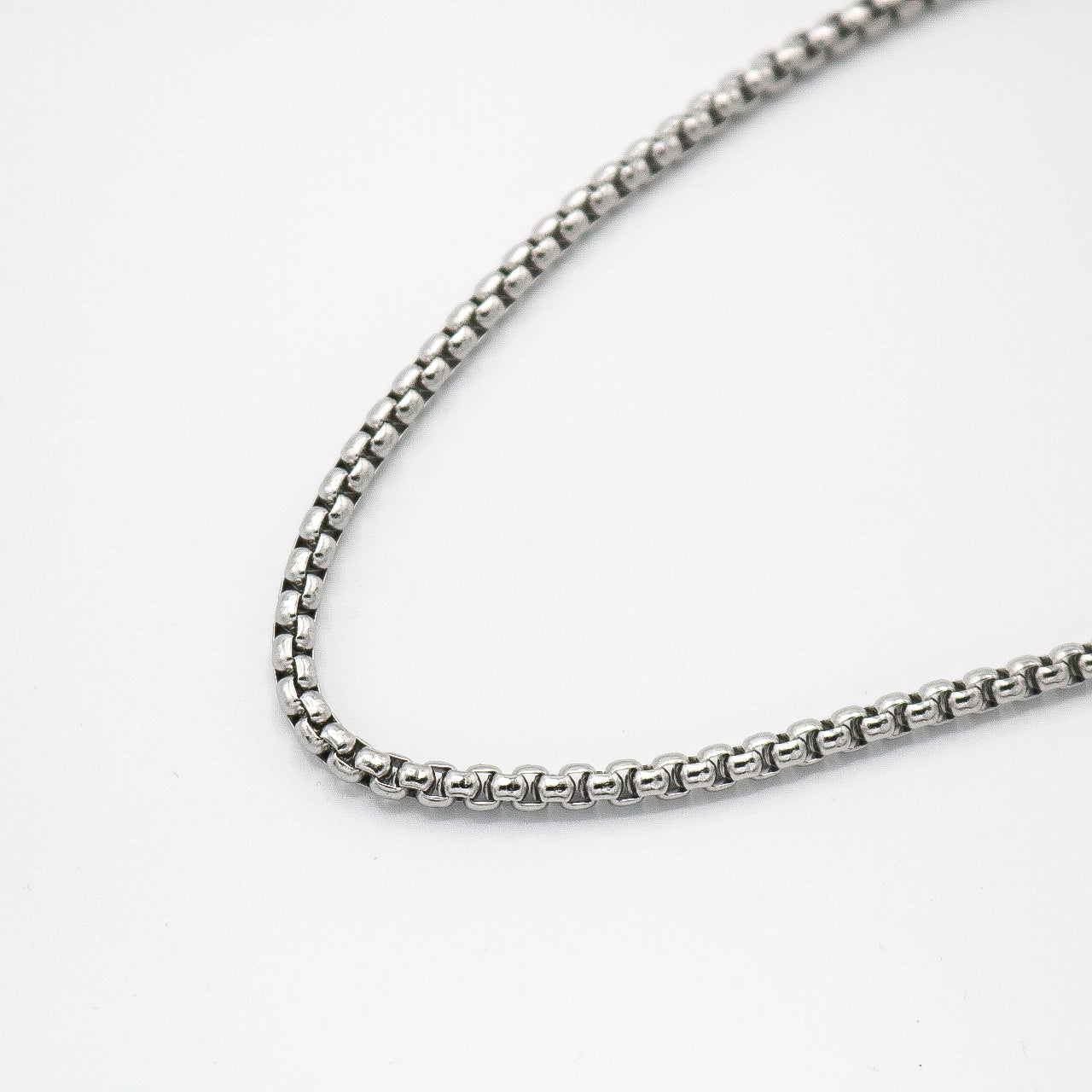 4mm Round Box Chain - Premium 316L Stainless