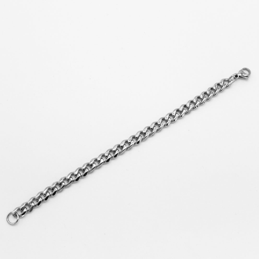 7mm Cuban Curb Bracelet - Premium 316L Stainless