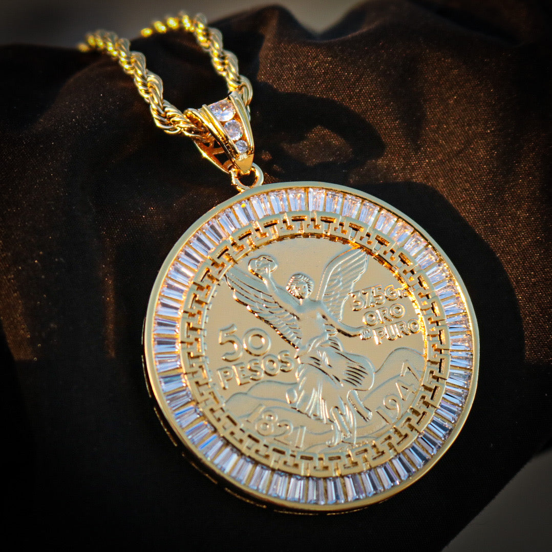 Baguette Diamond Centenario Pendant