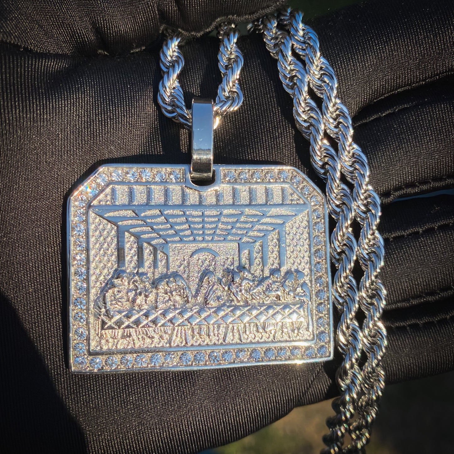 Big Last Supper Pendant - Premium 316L Stainless
