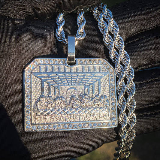 Big Last Supper Pendant - Premium 316L Stainless