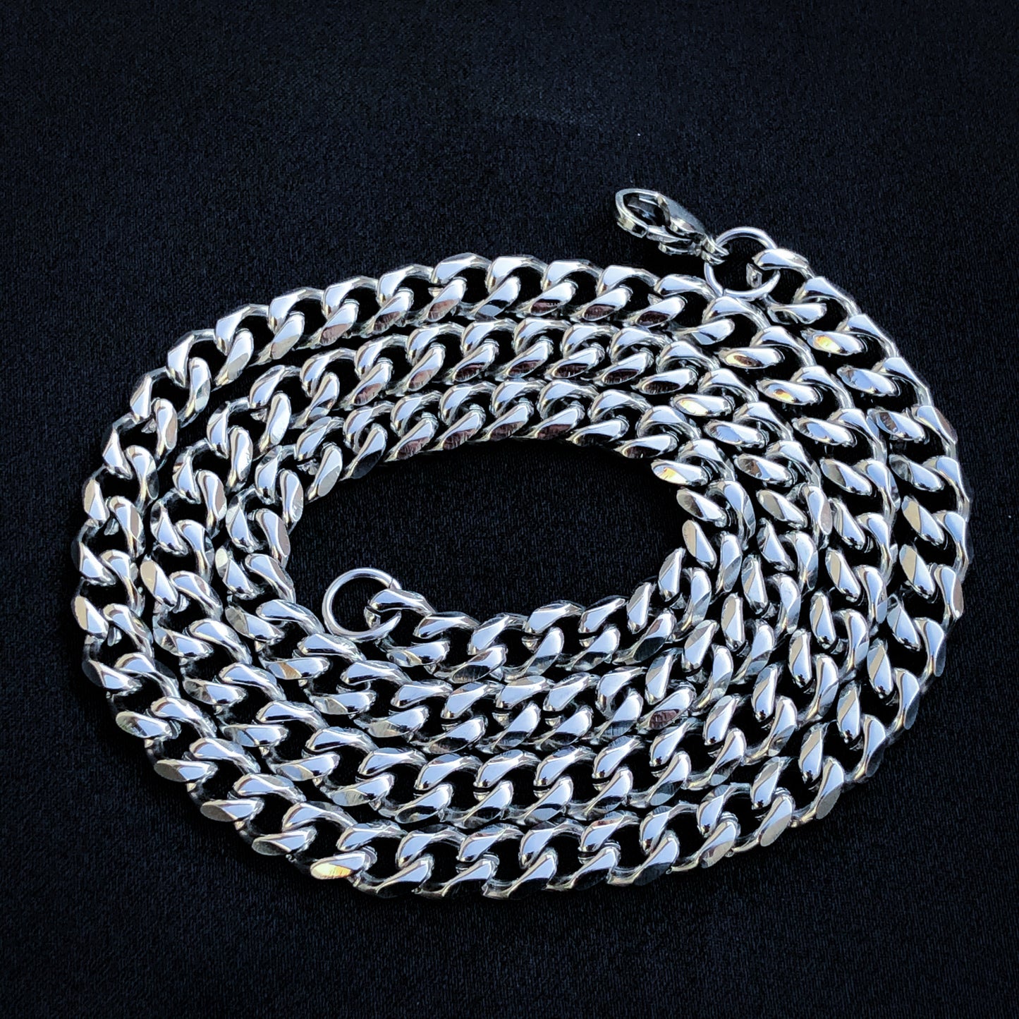 7mm Cuban Curb Chain - Premium 316L Stainless