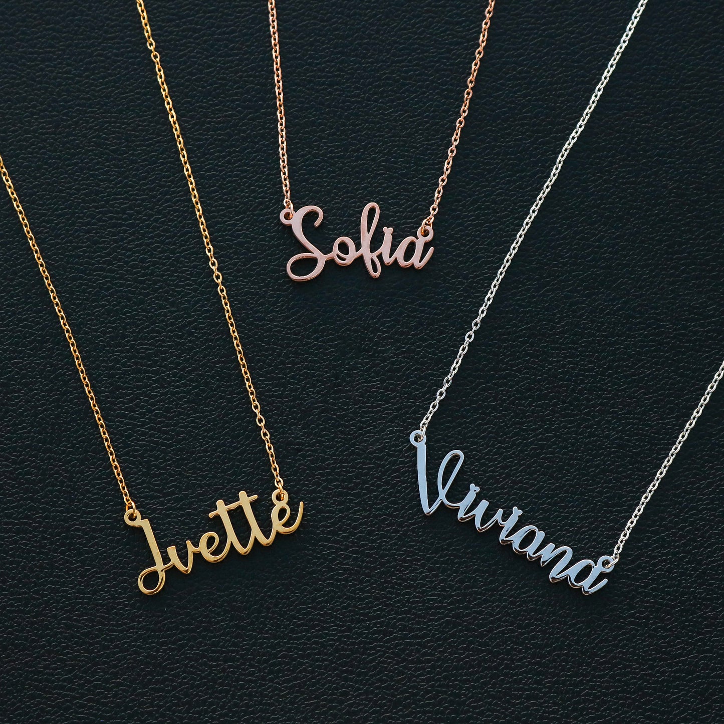 Custom Name Letter Necklace