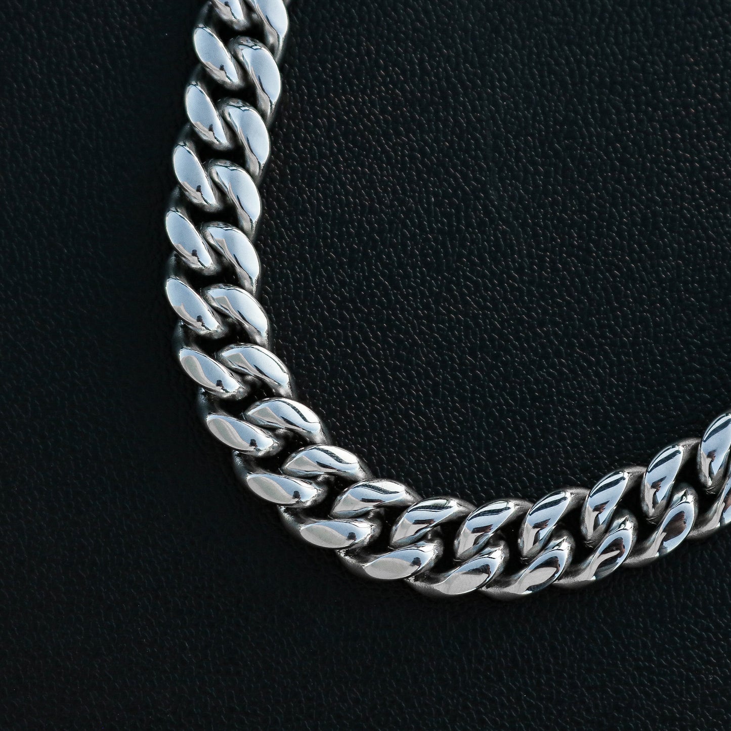 14mm Miami Cuban with the Iced Out Clasp Chain - Premium 316L Stainless