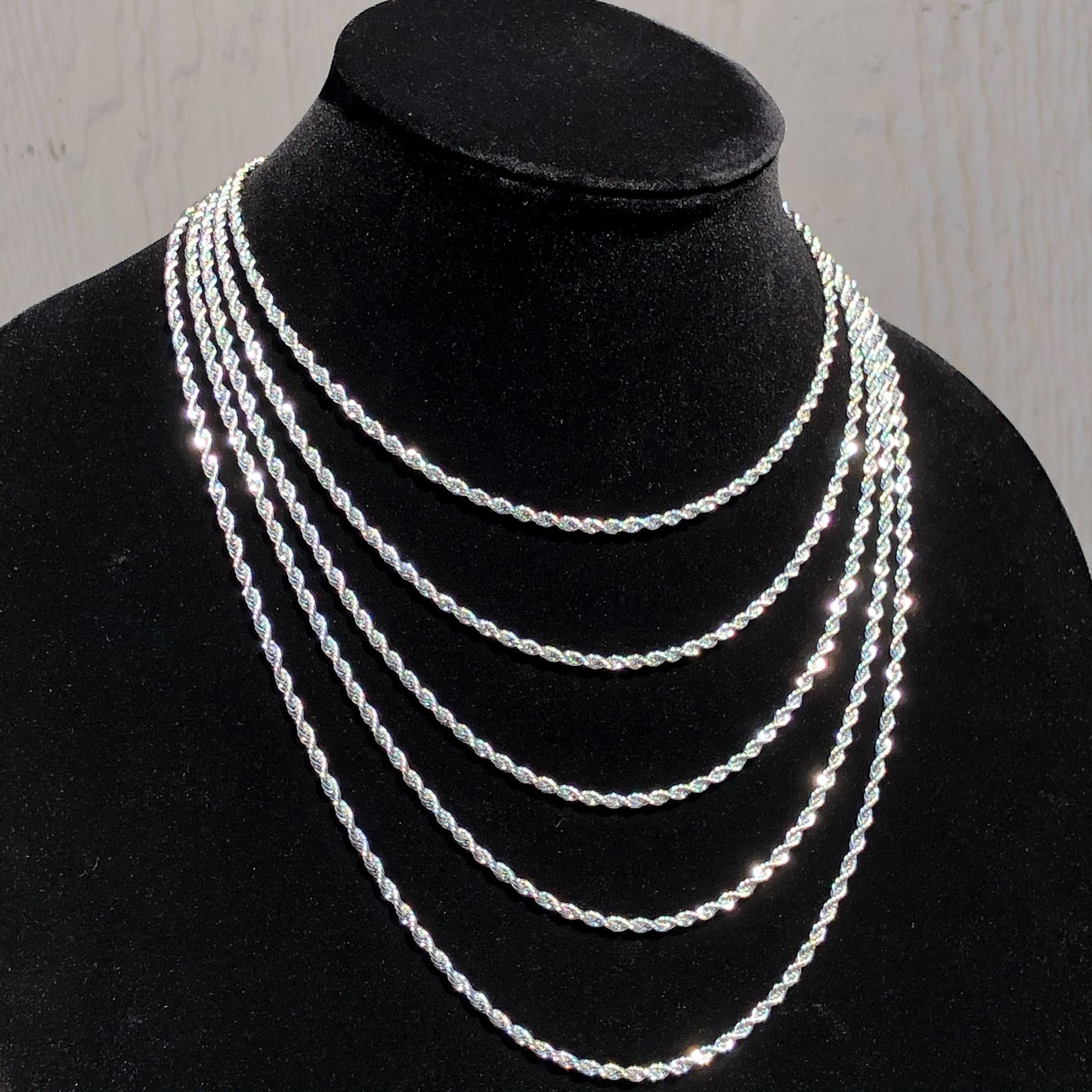 3mm Rope Chain - Premium 316L Stainless