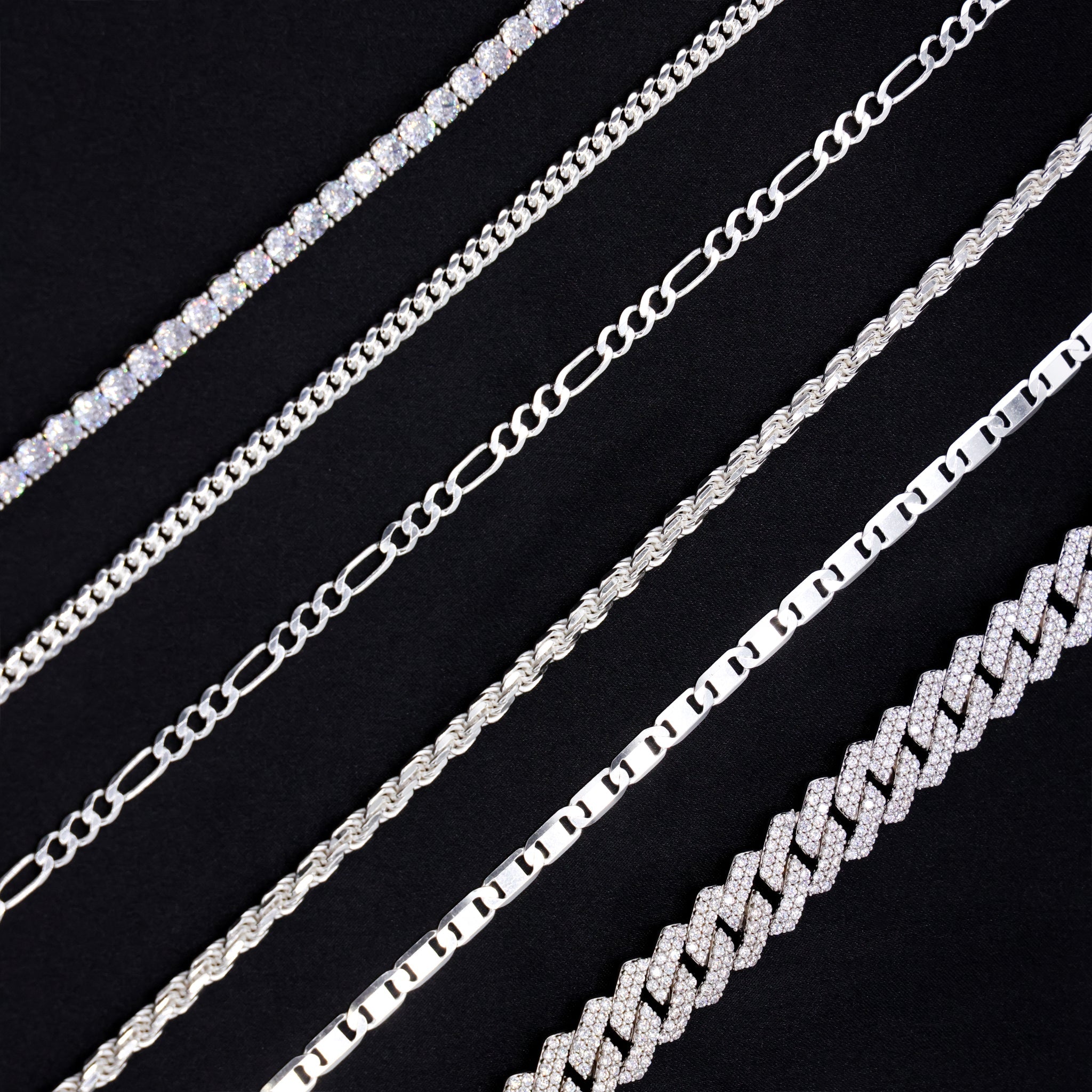 Men's 925 Silver Jewelry – Huerta Jewelry