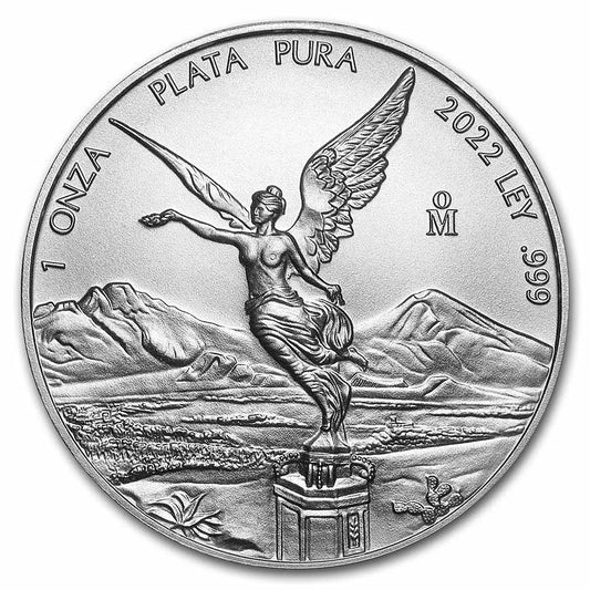 1 oz Mexico Libertad Coin 2022 - 999 Silver