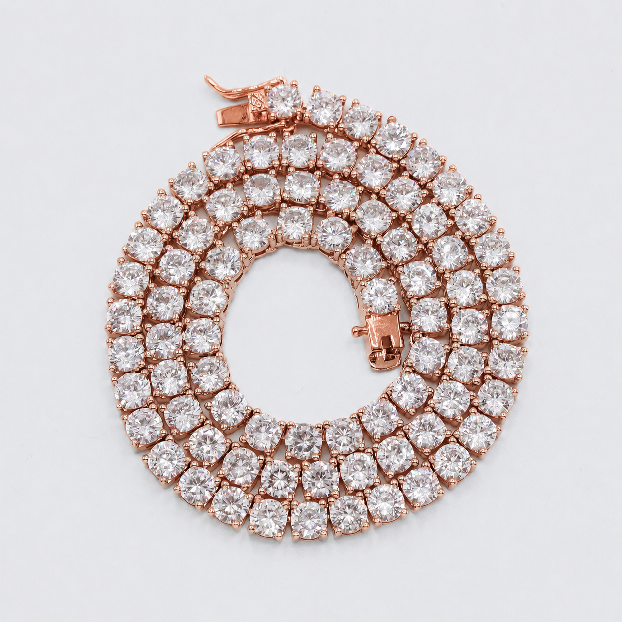 5mm Tennis Chain - Rose Gold