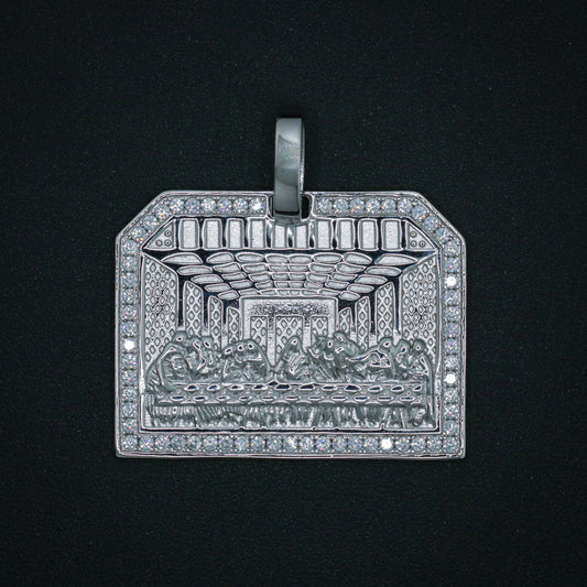 Big Last Supper Pendant - 925 Silver