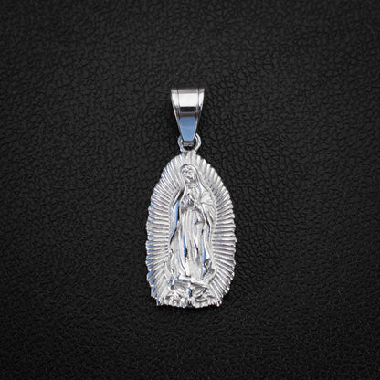 Small Virgin Mary Pendant - Premium 316L Stainless