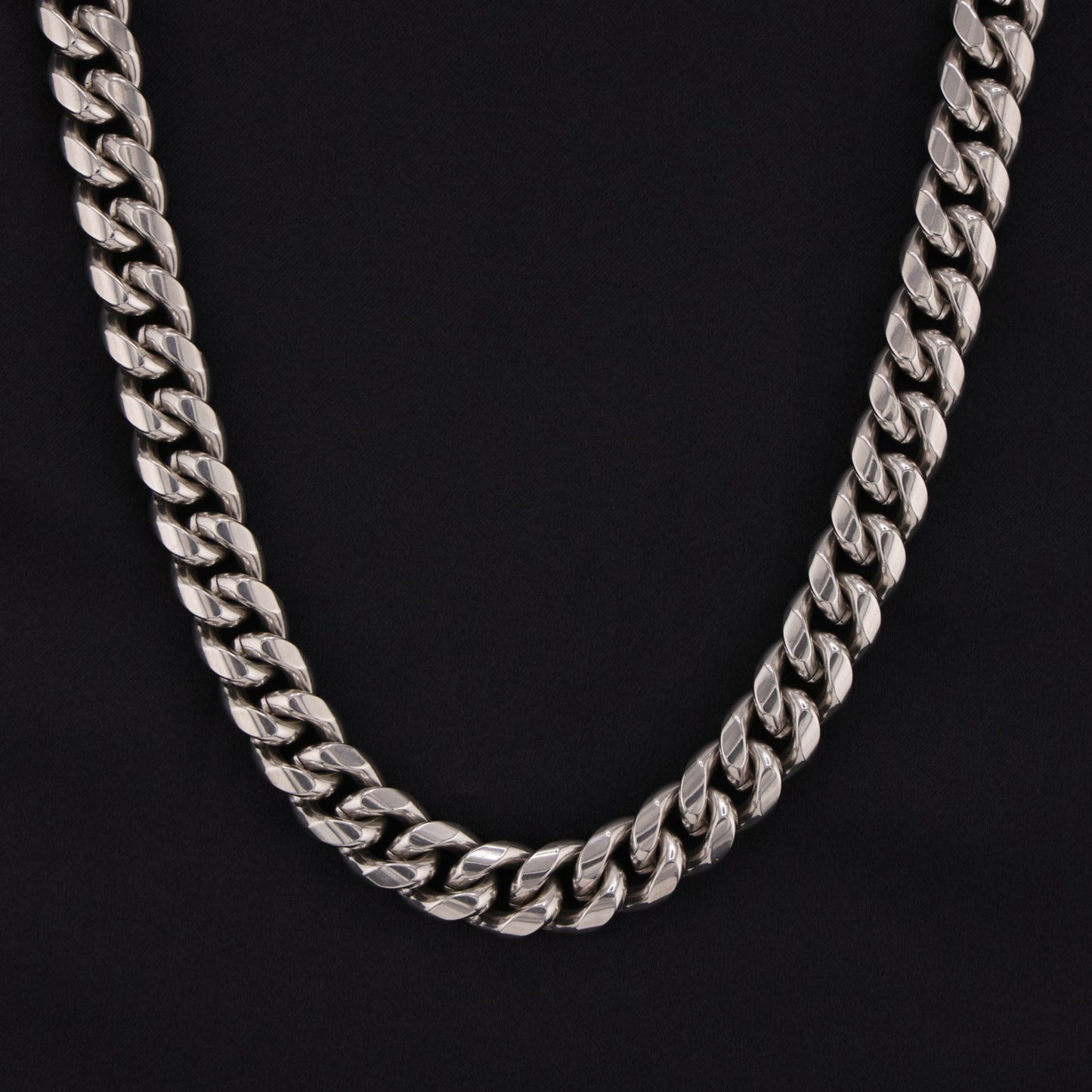 12mm Miami Cuban Chain - Premium 316L Stainless