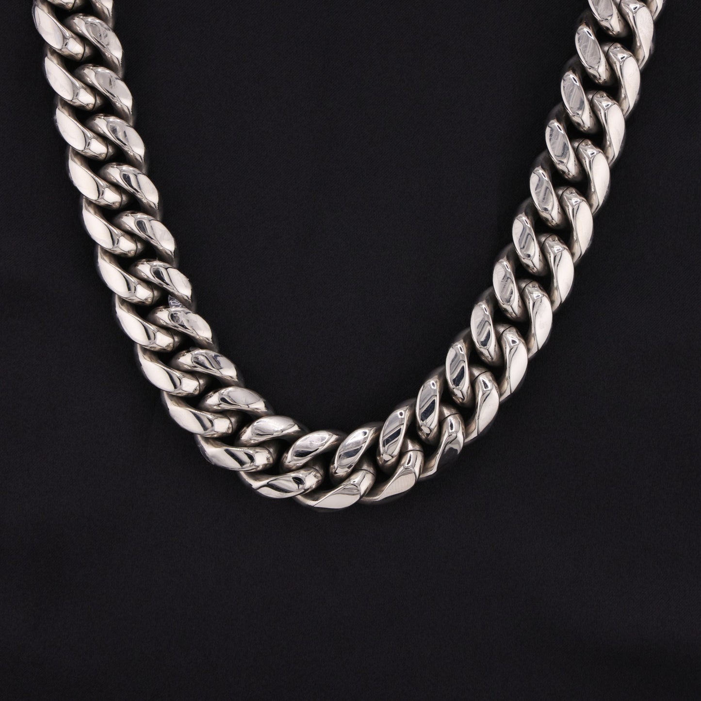 18mm Miami Cuban Chain - Premium 316L Stainless