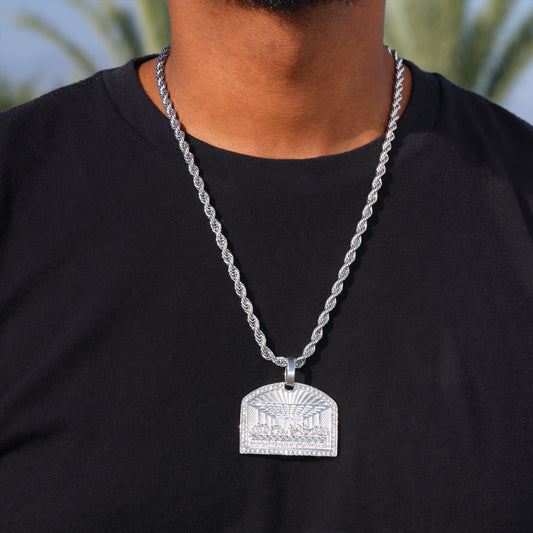 Iced Last Supper Pendant - Premium 316L Stainless