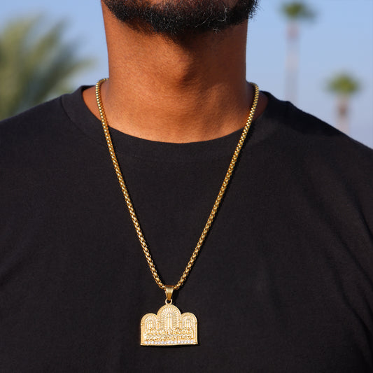 The Last Supper Pendant - Gold