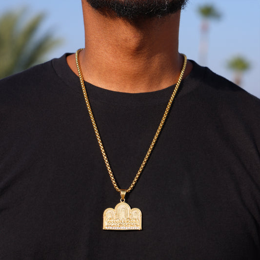 The Last Supper Pendant - Gold