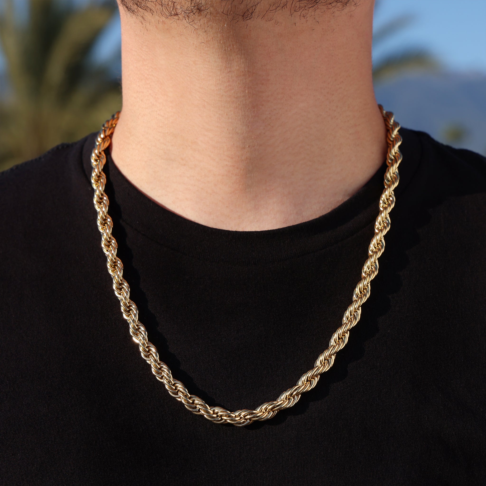 Rupe Chain Men's Rope Chains – Huerta Jewelry