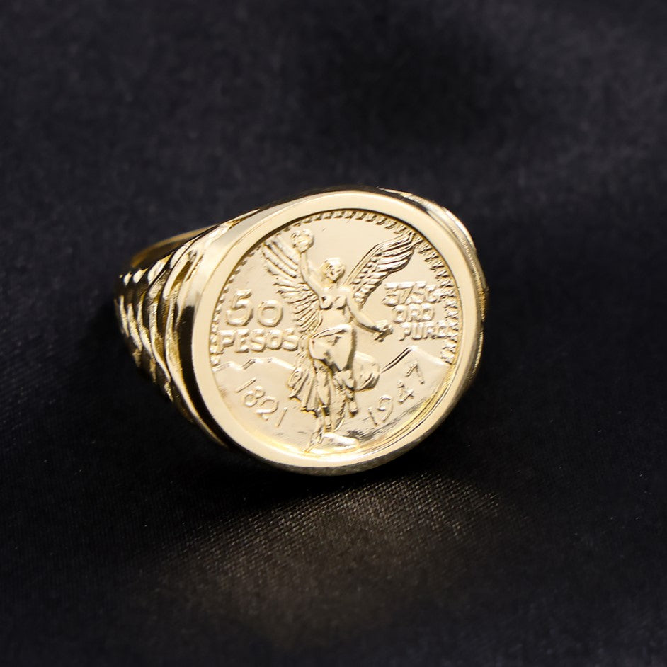 Round Knotted Centenario Ring - 14k Gold