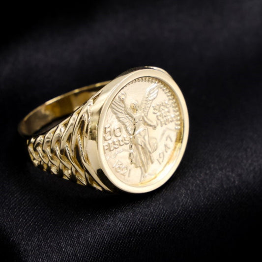 Round Knotted Centenario Ring - 14k Gold