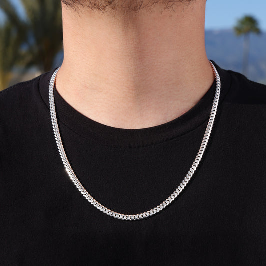 5mm Miami Cuban Chain - 925 Silver