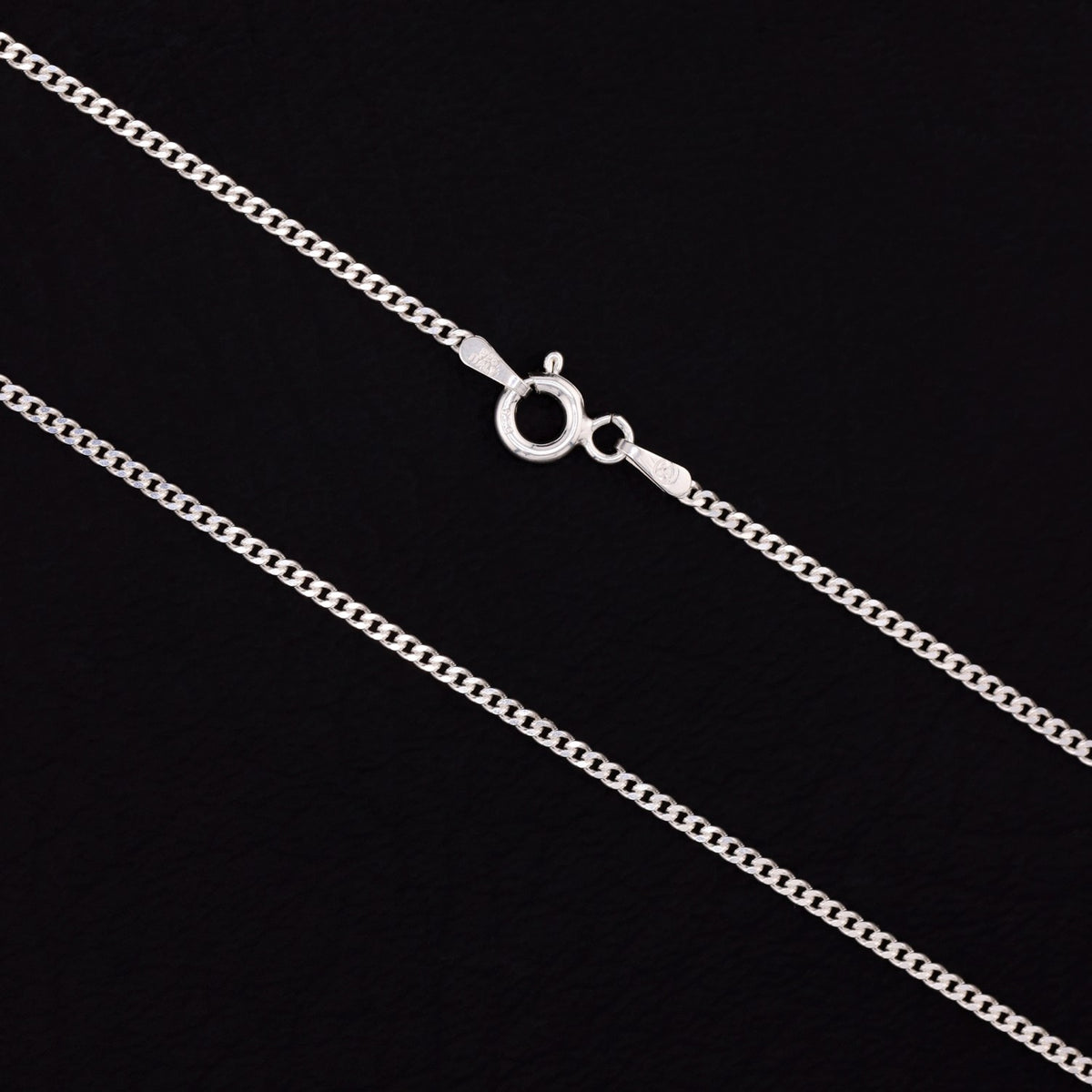 1.7mm Cuban Necklace - 925 Silver