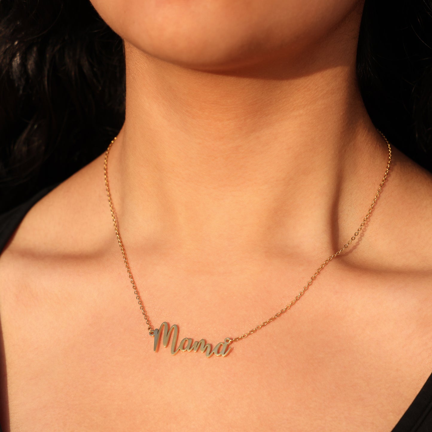 Mama Necklace - Gold